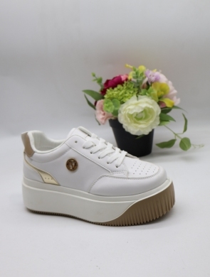 Buty sportowe damskie na płaskim (36-41) ZH06 WHITE
