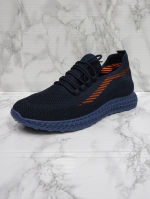 Buty sportowe męskie (41-46) T2237 BLUE/ORANGE