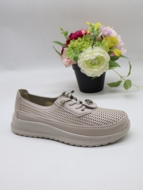 Buty sportowe damskie na płaskim (39-43) DBK01-5 GREY