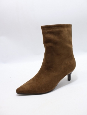 Botki damskie na szpilce (36-41) QT07-98 CAMEL