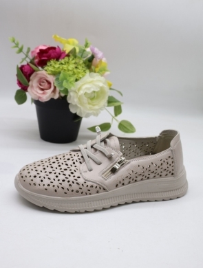 Buty sportowe damskie na płaskim (36-41) BK01-3 GREY