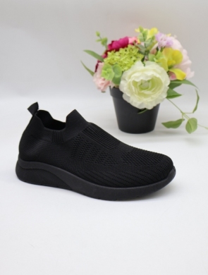 Buty sportowe damskie na płaskim (36-41) A71 BLACK