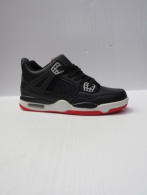 Buty sportowe młodzieżowe (36-41) AF-23-10 BLACK/RED