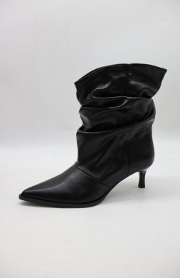 Botki damskie na szpilce (36-41) 69036 BLACK
