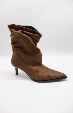 Botki damskie na szpilce (36-41) 69037 MOCHA