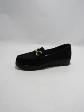 Mokasyny damskie na płaskim (36-41) SG819-1 BLACK