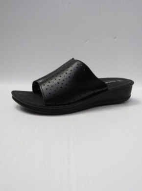 Klapki damskie na koturnie (36-41) B3208 BLACK