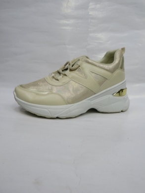 Buty sportowe damskie na płaskim (36-41) XLL-4020 BEIGE