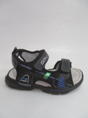 Sandały chłopięce (31-36) D931 BLACK/BLUE