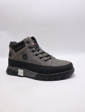 Trapery męskie ocieplane (40-45) 63519-2 GREY