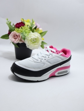 Buty sportowe damskie na płaskim (36-41) D850 WH/FUSHIA