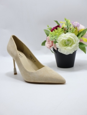 Czółenki damskie na szpilce (36-41) XYH23907-2 BEIGE
