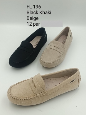 Mokasyny damskie na płaskim (36-41) FL196 BEIGE
