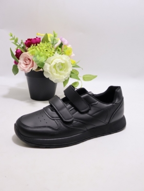 Buty sportowe damskie na płaskim (36-41) H013 BLACK