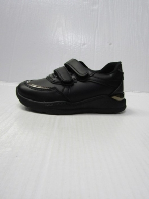 Buty sportowe dziewczęce (24-29) WW072 BLACK
