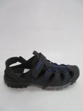 Sandały Męskie (41-46) 9129-R BLACK/BLUE