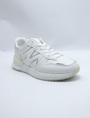 Buty sportowe damskie na płaskim (36-41) A88-173 WHITE