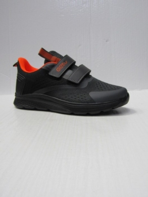 Buty sportowe chłopięce (32-37) A257 BLACK/ORANGE