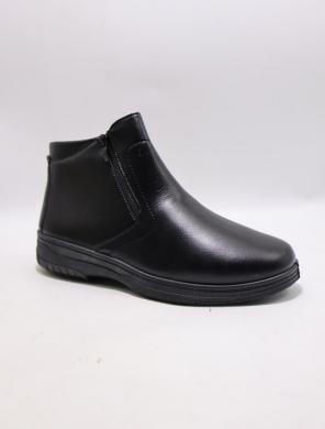 Botki męskie ocieplane (40-45) X0606 BLACK