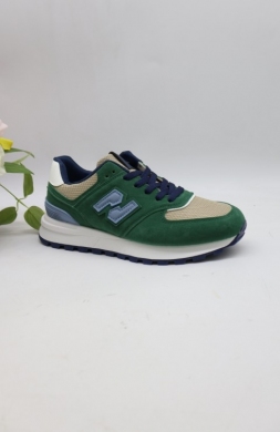 Buty sportowe damskie na płaskim (36-41) 99015 GREEN