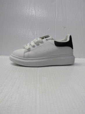 Buty sportowe dziewczęce (31-36) 304-5 WHITE/BLACK