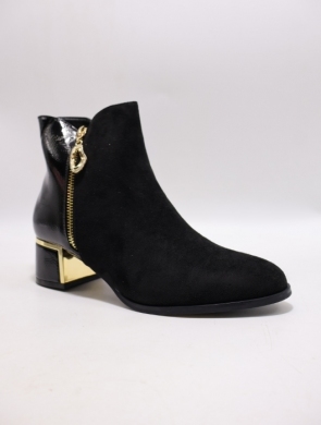 Botki damskie ocieplane na obcasie (36-41) K6506-1