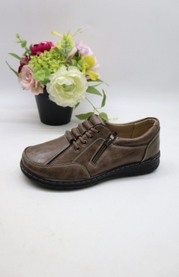 Półbuty damskie na płaskim (36-41) 22T108-13 KHAKI