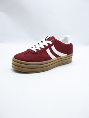 Buty sportowe damskie na płaskim (36-41) I520 MARRON