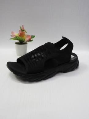 Sandały damskie na płaskim (36-41) X8127 BLACK