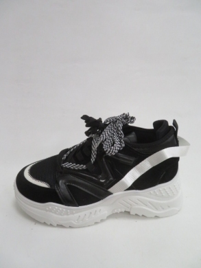 Sneakersy damskie niskie (36-41) 3006 BLACK