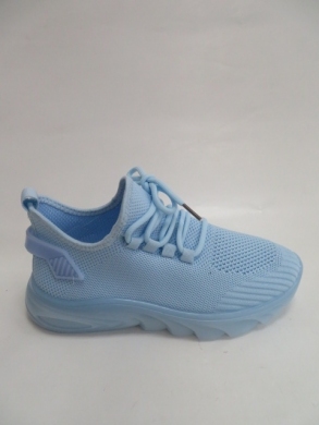 Buty sportowe damskie na płaskim (36-41) 1127 BLUE