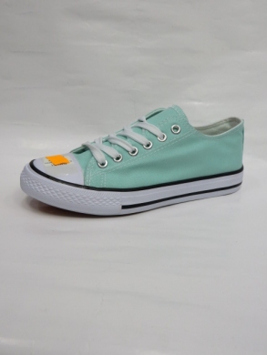Trampki damskie na płaskim (36-41) XWQ801 LGREEN