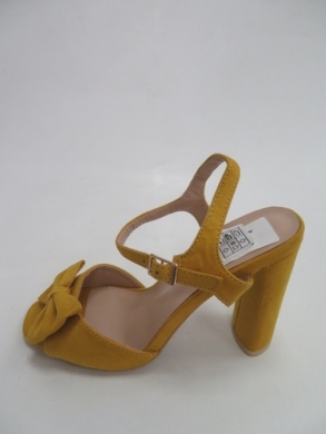 Sandały Damskie na obcasie (36-41) N17-88 YELLOW