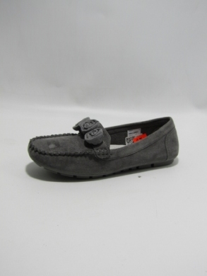 Mokasyny damskie na płaskim (36-41) 0582 GREY