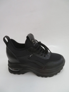 Sneakersy damskie wysokie (36-41) AB123 BLACK