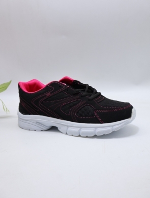 Buty sportowe damskie na płaskim (36-41) N316 BL/PLUM