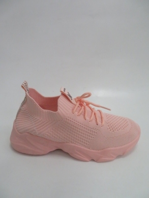 Sportowe Damskie na koturnie (36-41) NB501 PINK