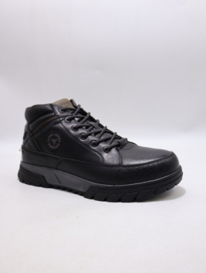 Botki męskie ocieplane (40-45) 62100-1 BLACK