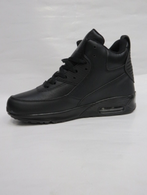 Sneakersy damskie wysokie (36-41) D3H-2 BLACK