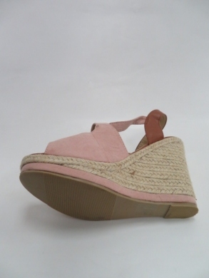 Sandały damskie na koturnie (36-41) LM0205 PINK