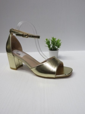Sandały damskie na obcasie (36-41) LEI-46 GOLD