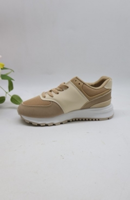 Buty sportowe damskie na płaskim (36-41) 99015 KHAKI