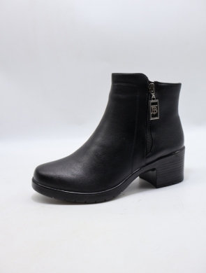 Botki damskie ocieplane na obcasie (36-42) D7112-21