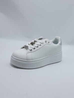 Buty sportowe damskie na płaskim (36-41) 6488 SILVER