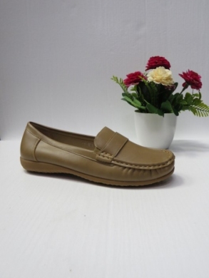 Mokasyny damskie na płaskim (36-41) B-3215  BEIGE