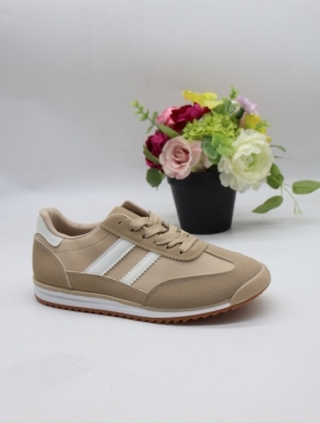 Buty sportowe damskie na płaskim (36-41) A-130 KHAKI