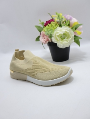Buty sportowe damskie na płaskim (36-41) TA-216 BEIGE