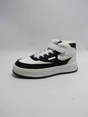Buty sportowe dziewczęce (33-38) LC818 BLACK/WHITE