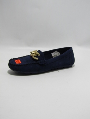 Mokasyny damskie na płaskim (36-41) 0581 NAVY