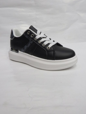 Buty sportowe damskie na płaskim (36-41) EV96 BLACK